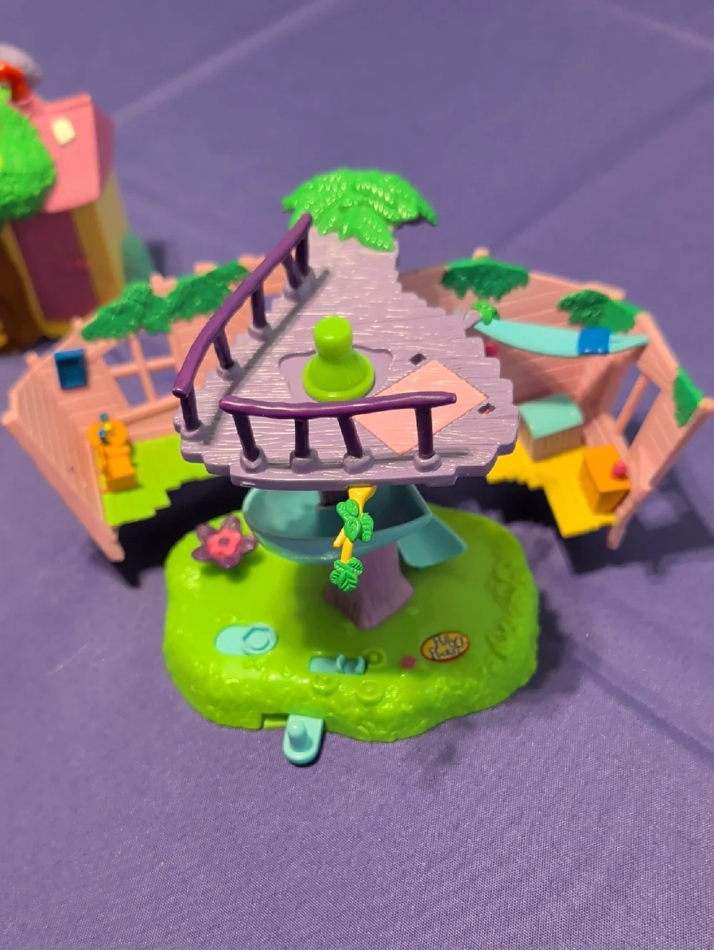 Polly Pocket Tree House Structure Incomplete - Picture 6 of 9